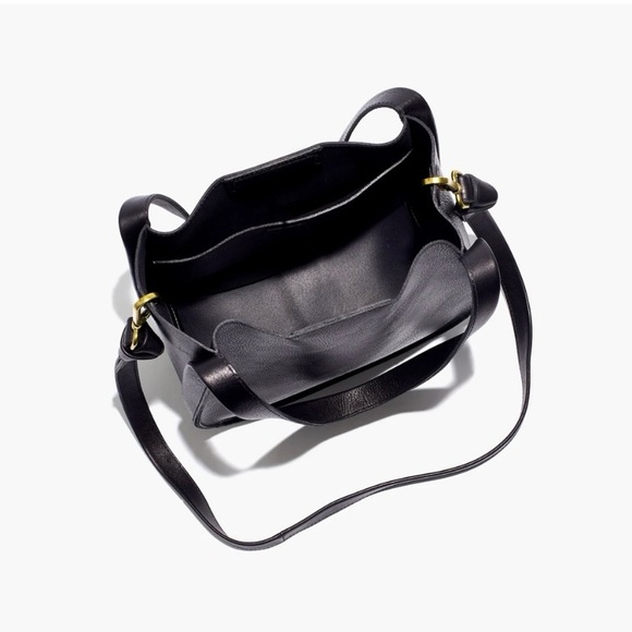Madewell Black Crossbody Bag with Gold Hardware - Picture 8 of 10